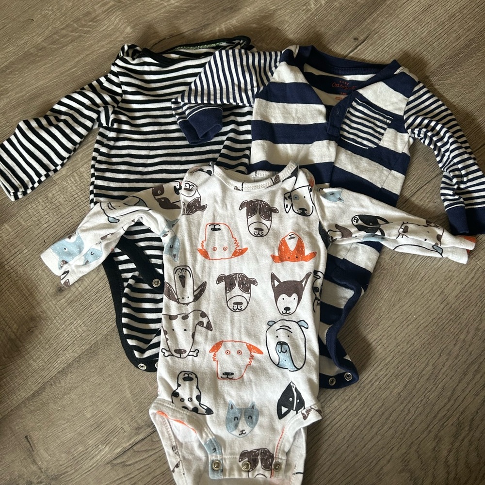 Long sleeve onesie bundle